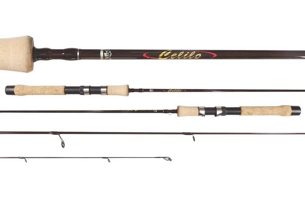 7ft Okuma Celilo 8-15lb Finesse Spin Rod - 2 Piece Graphite Spinning Fishing Rod