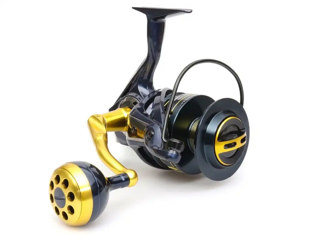 Okuma Salina 14000A Spinning Fishing Reel - 7 Bearing Spin Reel