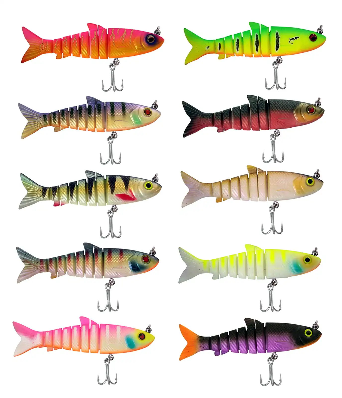 Zerek Live Mullet 5.5" 35g Soft Body Jointed Swimbait Fishing Lure