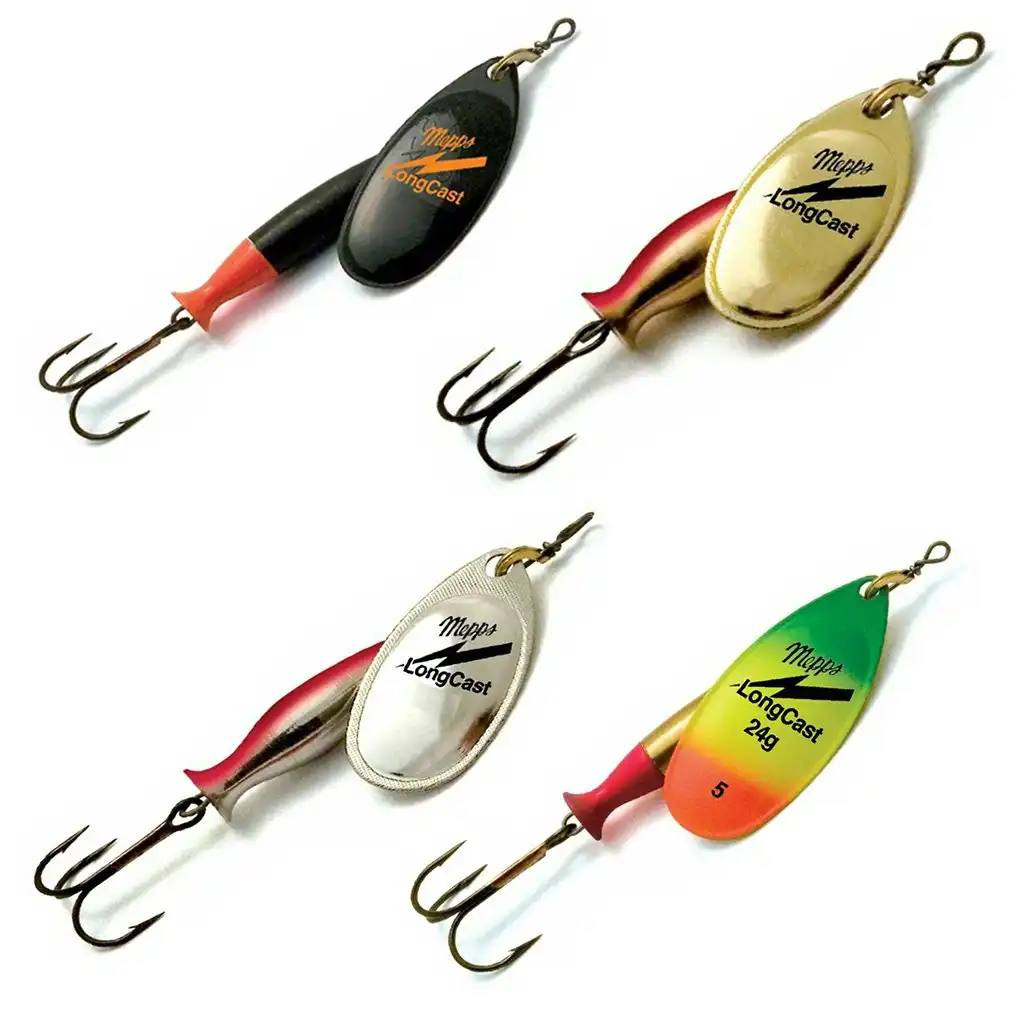 Mepps Lures Size 5 Long Cast Spinner - 24gm Spinnerbait Fishing Lure