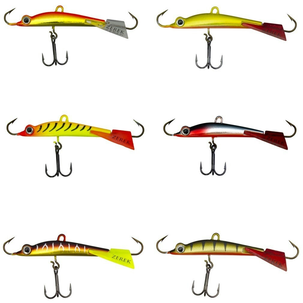 40mm Zerek Ice Gigolo Jig Fishing Lure - 10gm Ice Jig Lure