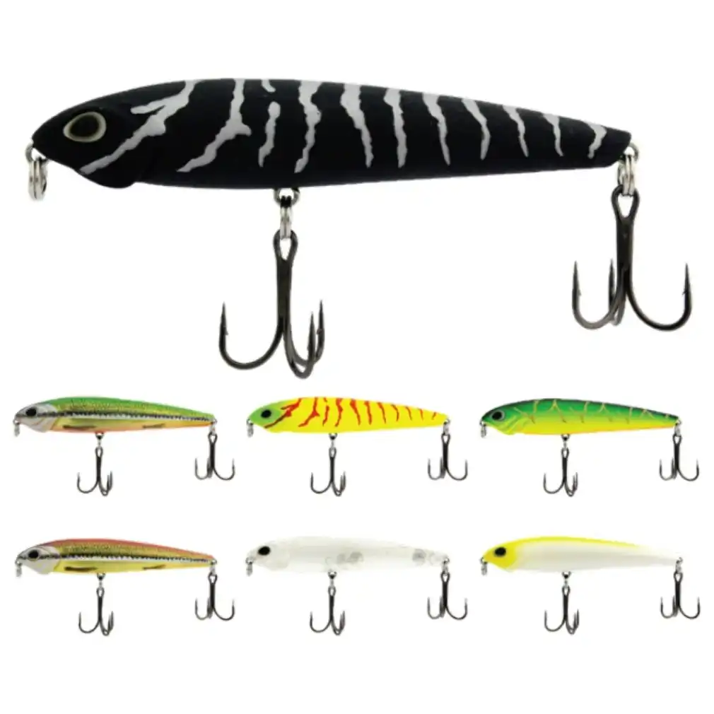 90mm FishArt Bullet Top Water Fishing Lure - 11.5g Hard Body Lure