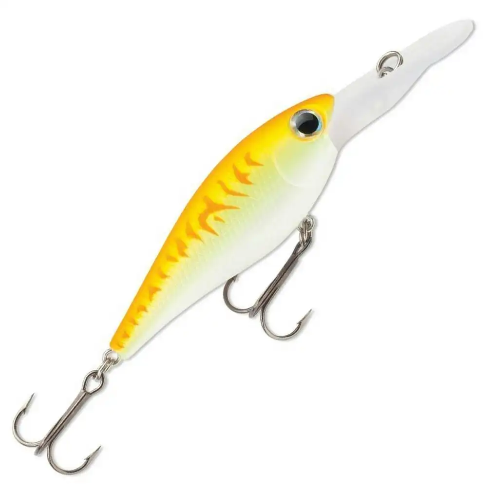 6cm Storm Smash Shad Hard Body Fishing Lure - Orange Fire UV