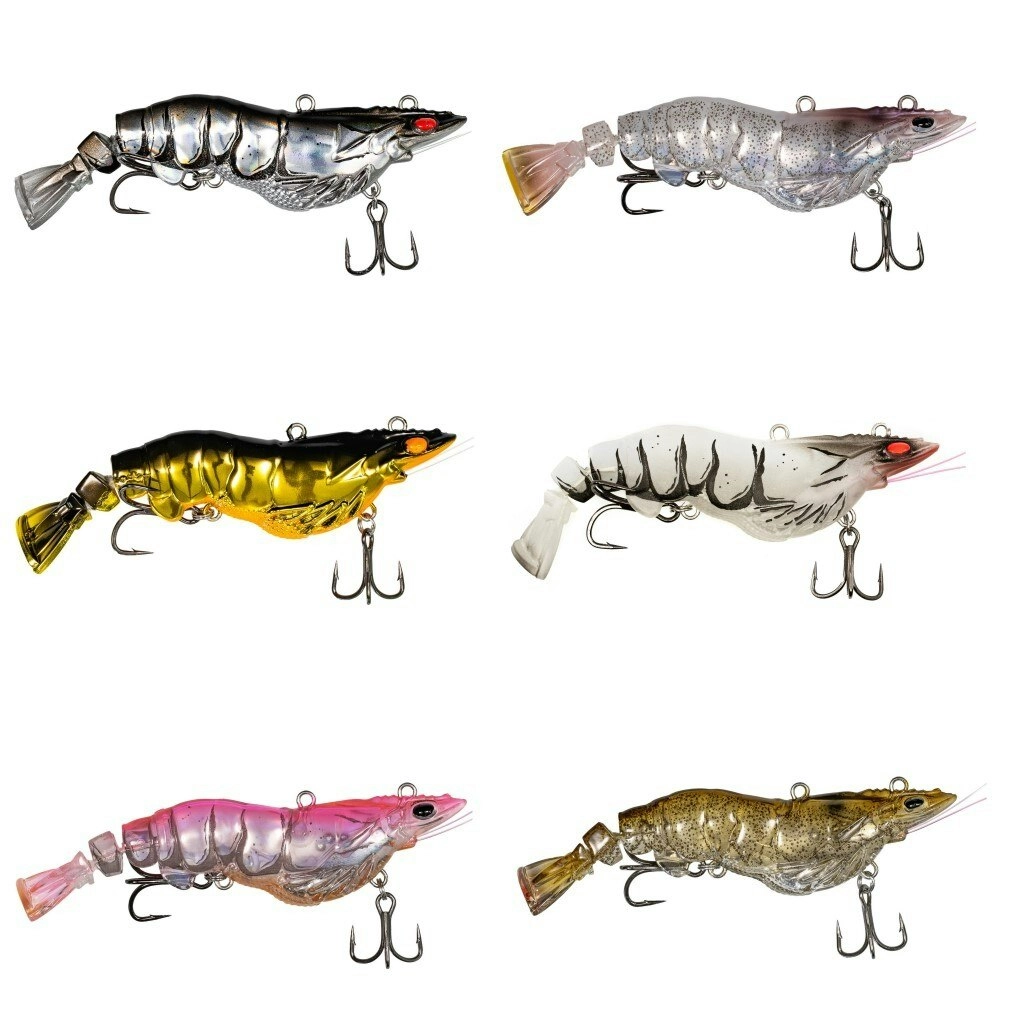 85mm Chasebait Armour Prawn Hard Body Fishing Lure