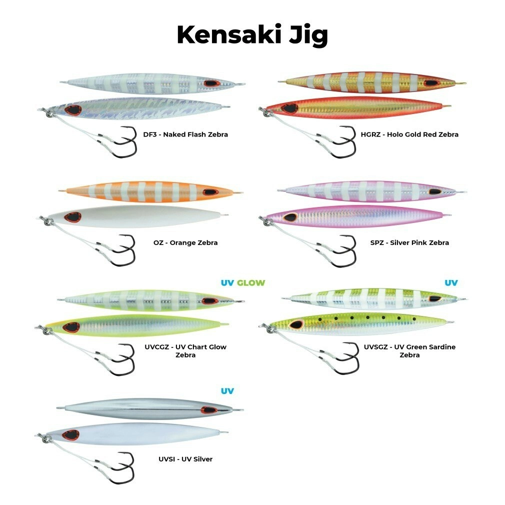 120gm Storm Gomoku Kensaki Asymmetrical Slow Pitched Jig