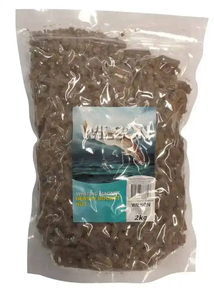 2kg Pack of Wilson Whiting Magnet Berley Nuts - Fish Attractant