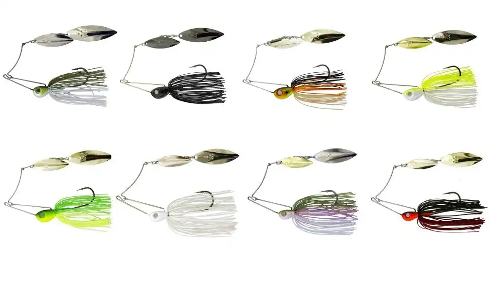 7gm Mustad Armlock Spinner Bait DW Fishing Lure with Double Willow Blades