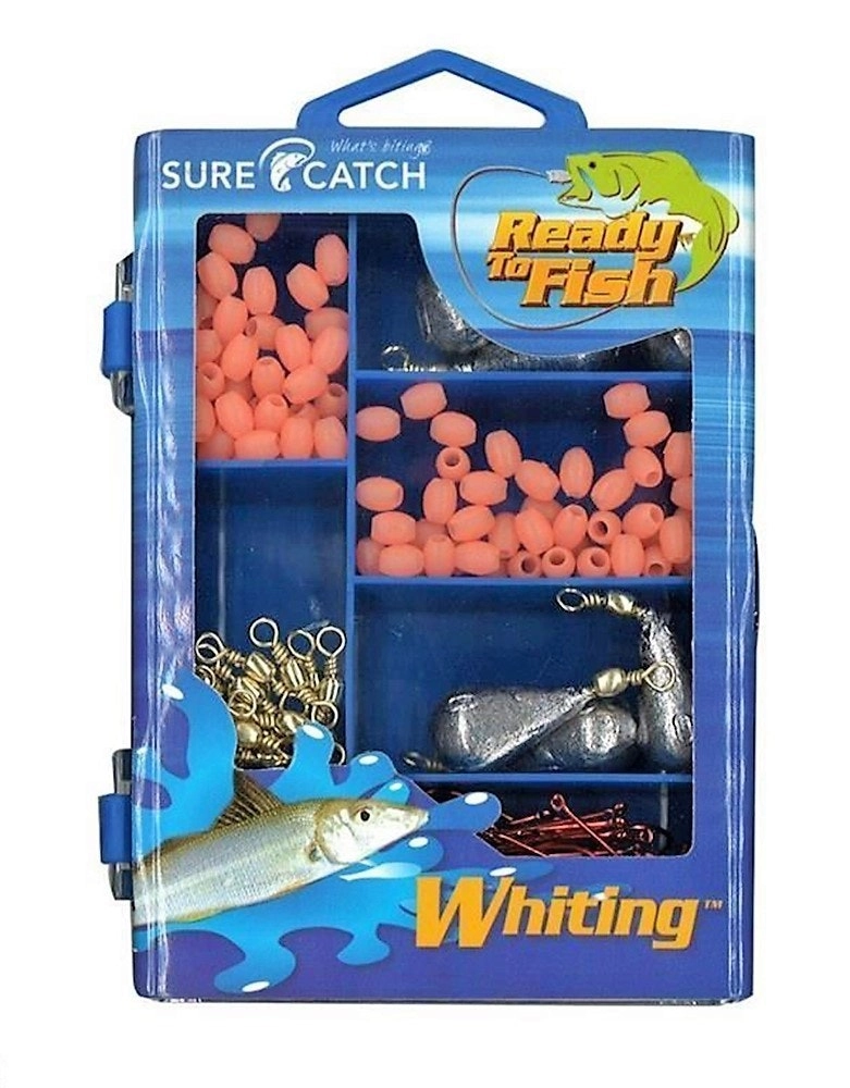 Surecatch 226 Pc Whiting Pack In Fishing Tackle Box - Tackle Kit