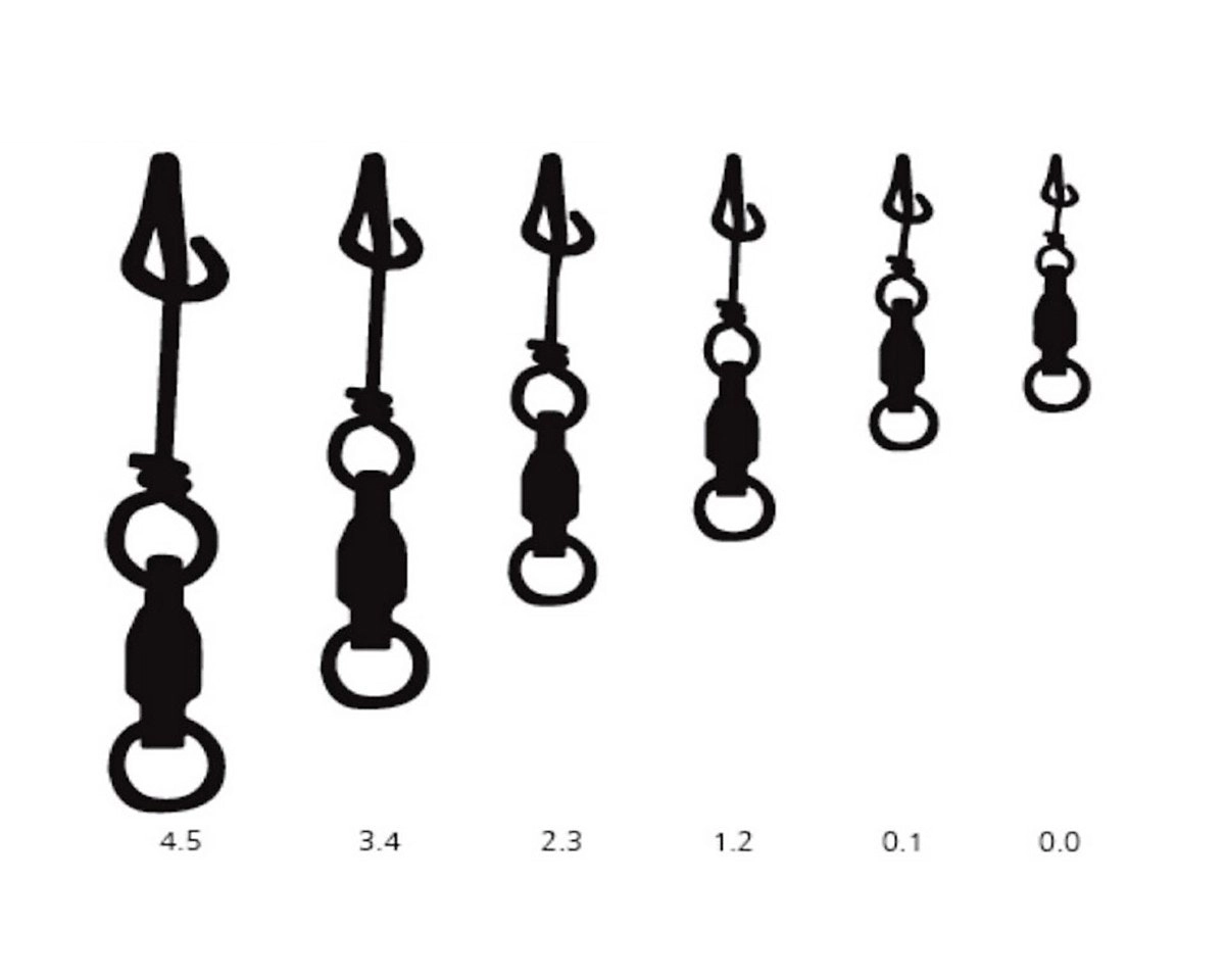 Mustad Ultrapoint Fastach Clips with Ball Bearing Swivel