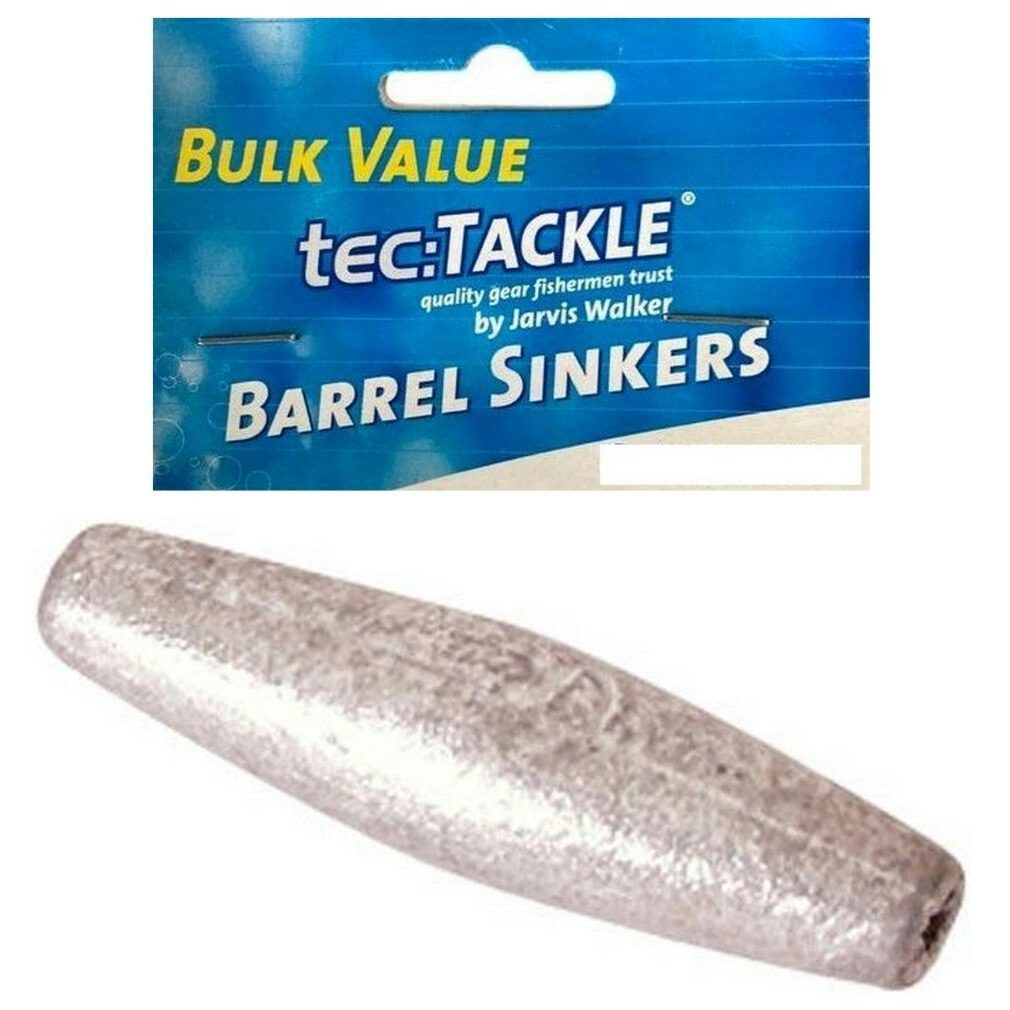 70 Pack of Jarvis Walker Size 1 Barrel Sinkers - Value Pack