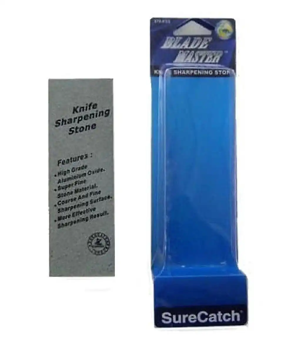 Surecatch Fishing Knife Sharpening Stone - Hi Grade Aluminium Oxide