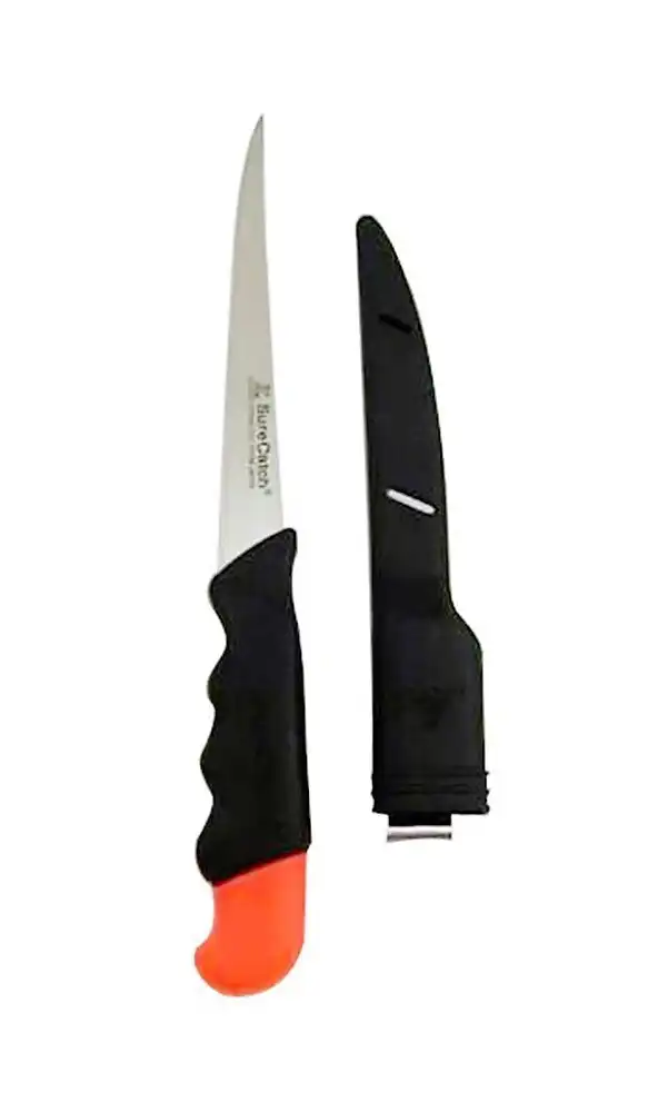 Surecatch Blade Master 6 Inch Floating Fishing Knife - Stainless Steel