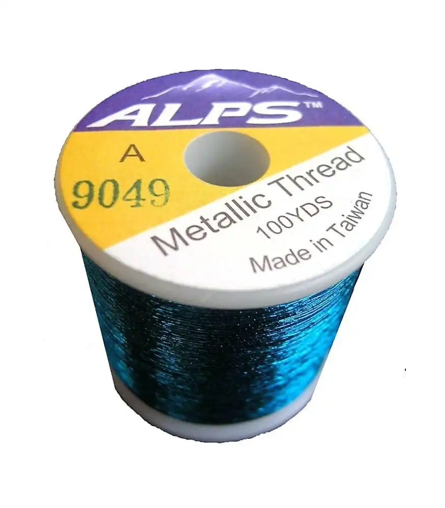 Alps 100yds of Metallic Blue Rod Wrapping Thread-Size A (0.15mm) Thread