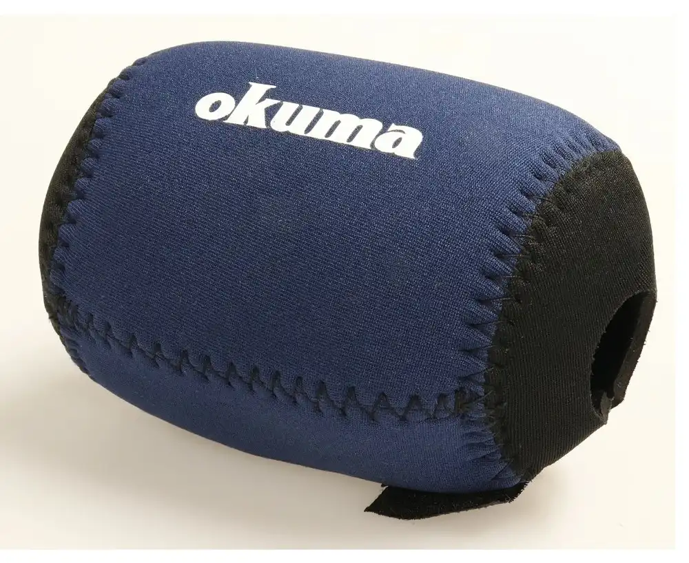 Small ARS1 Okuma Neoprene Fishing Reel Cover to Suit Baitcaster Reels