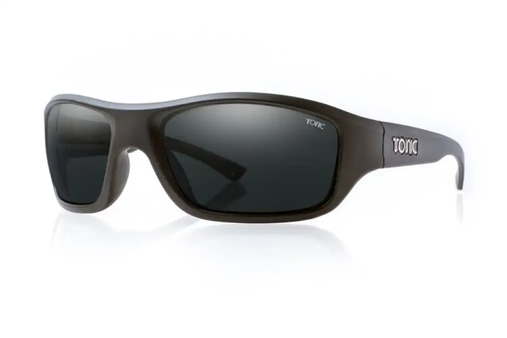 Tonic Evo Polarised Sunglasses with Glass Grey Photochromic Lens & Black Frame