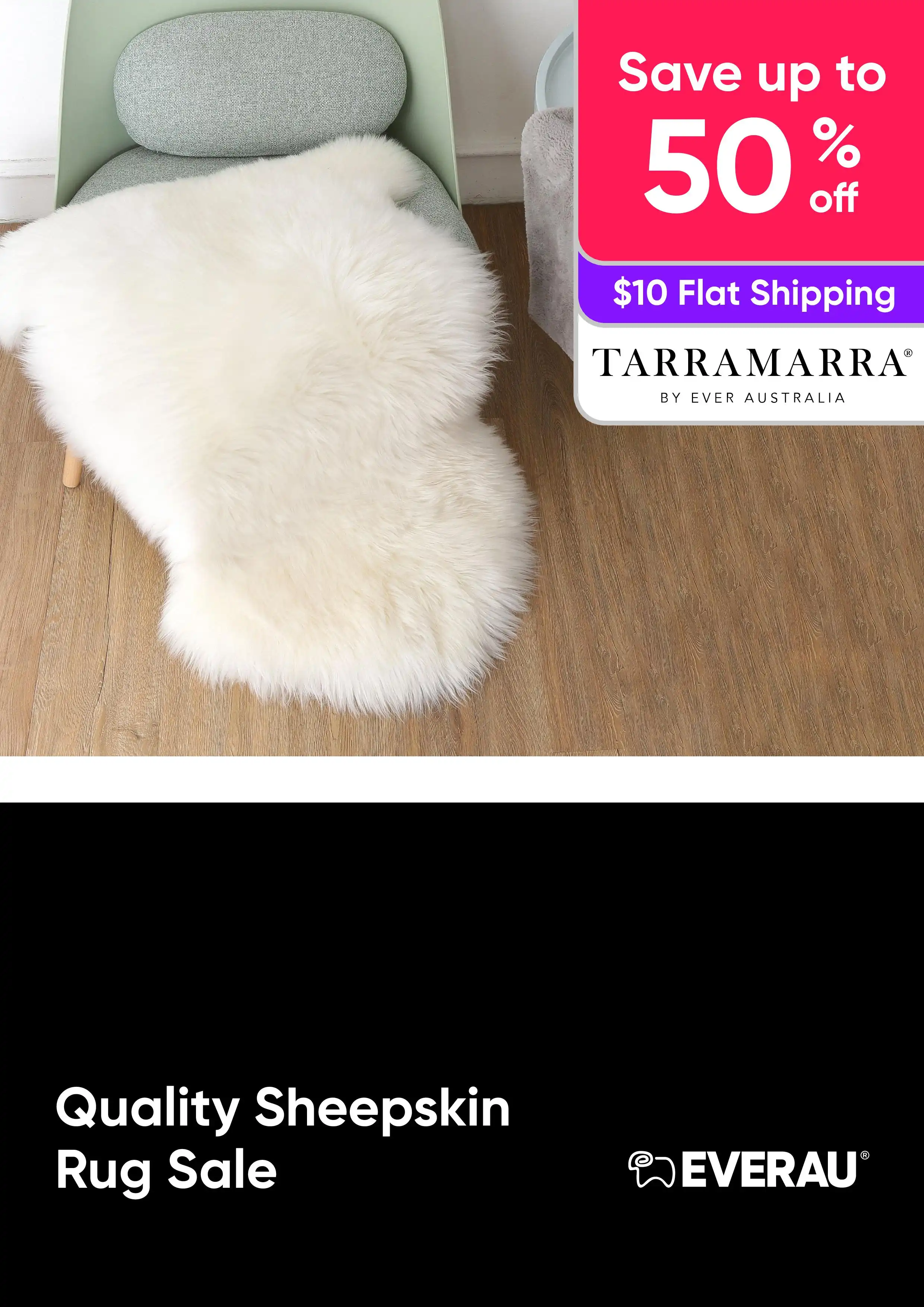 Quality Sheepskin Rug Sale - Tarramarra - Save up 50%