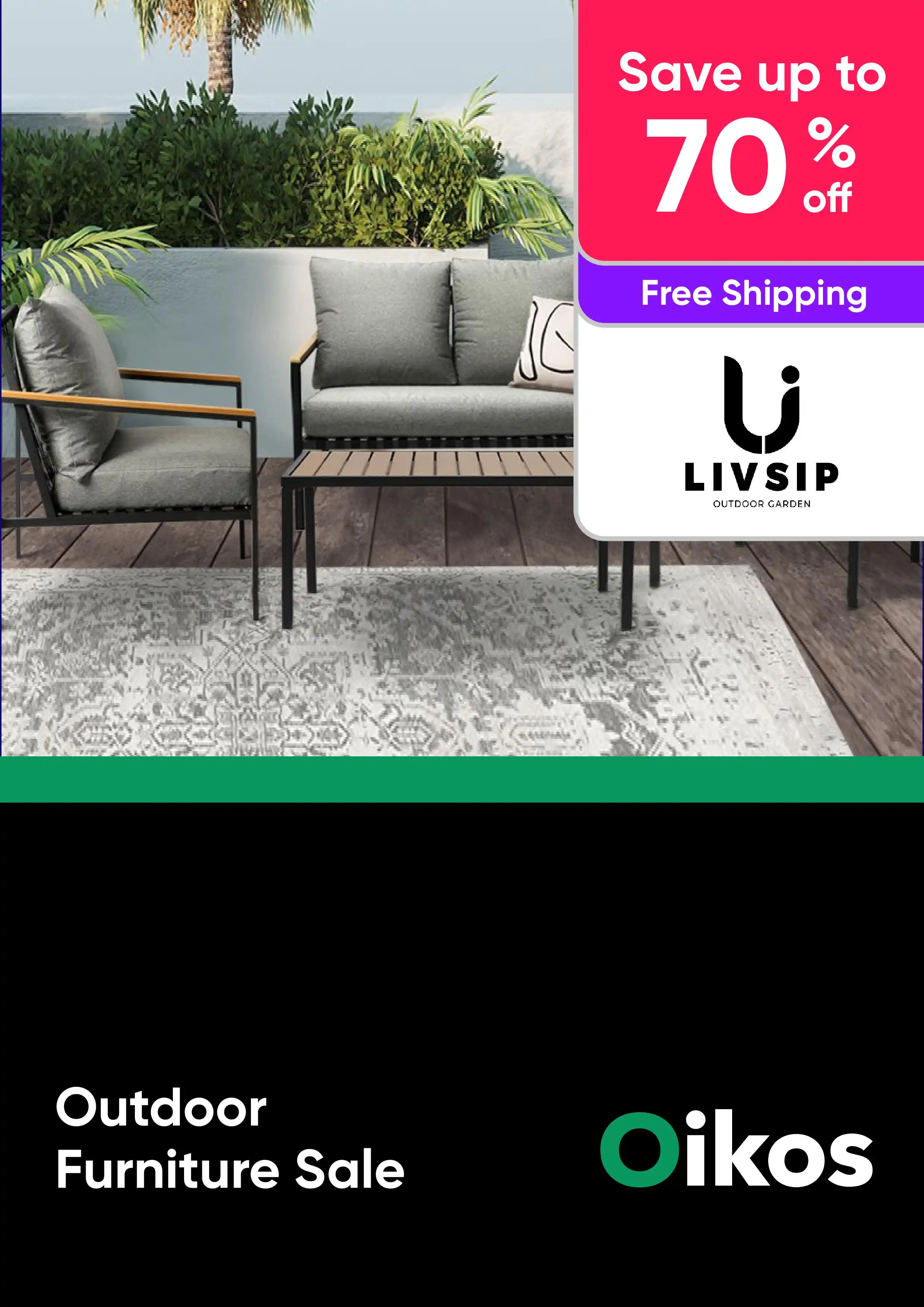 Outdoor Furniture Sale - Storage, Tables, Barstools and More - Livsip