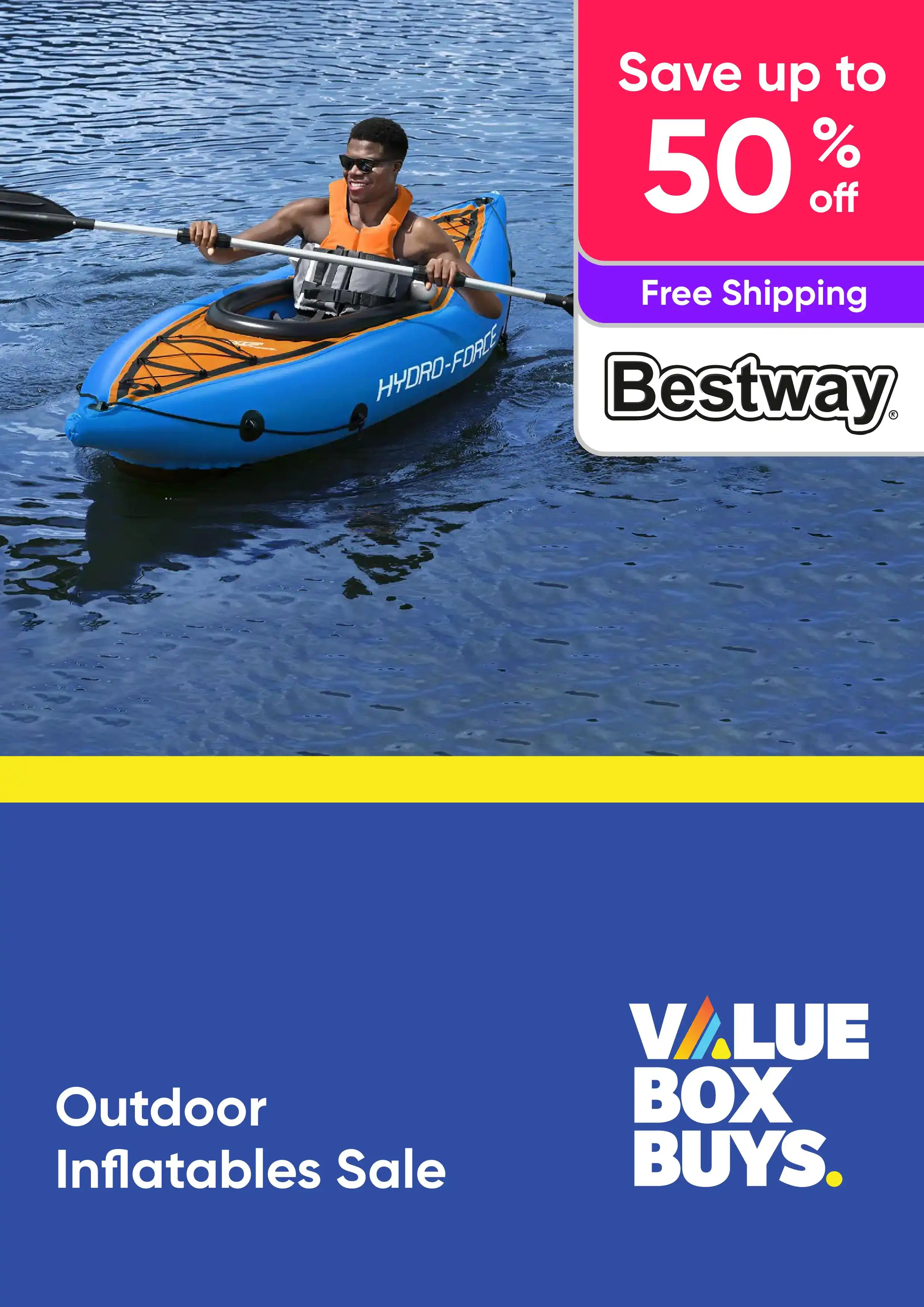 Bestway Outdoor Inflatables Sale - Up to 50% off