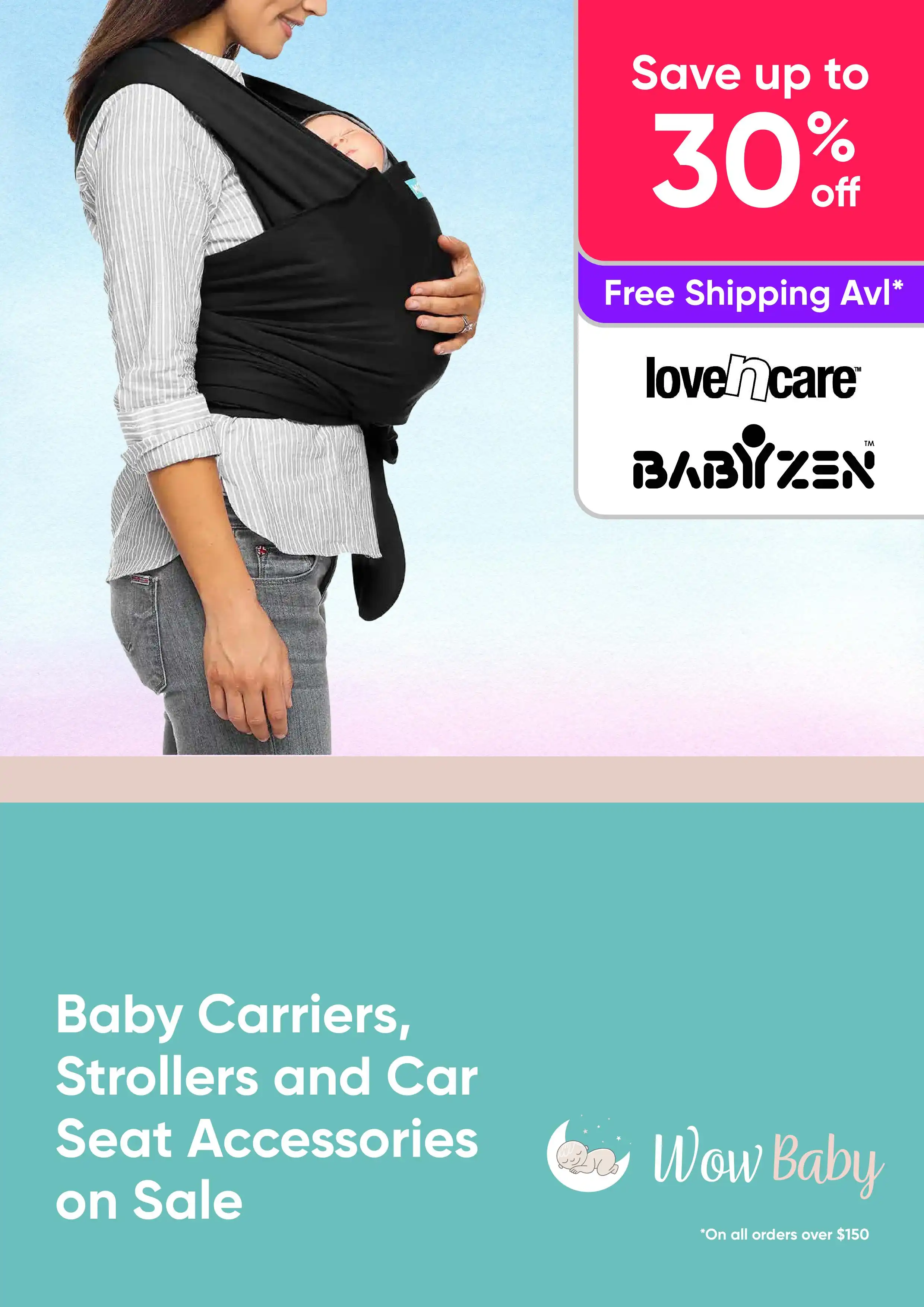 Baby Carriers, Strollers and Car Seat Accessories on Sale - Save up to 30% off