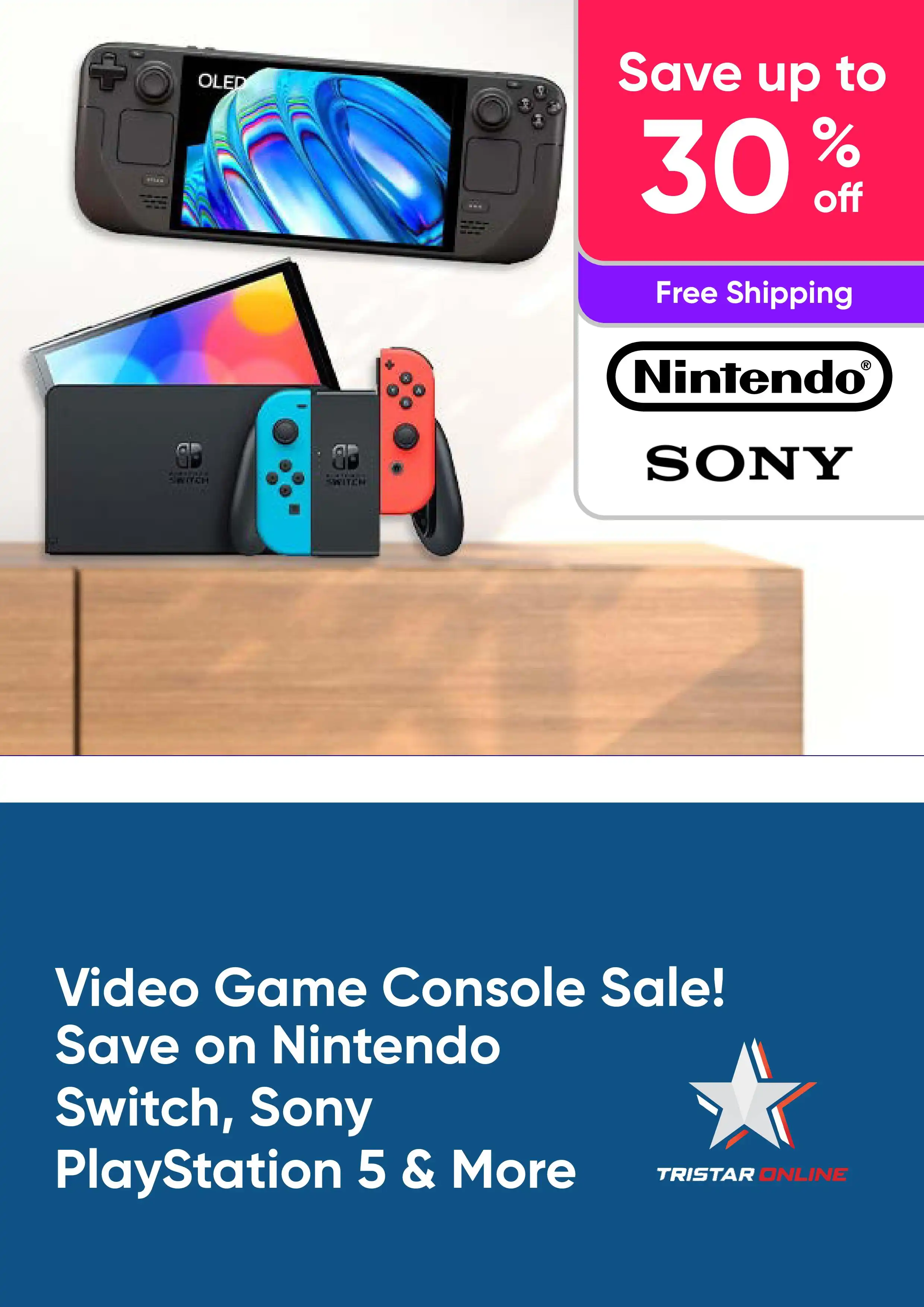 Video Game Console Sale! Save on Nintendo Switch, Sony Playstation 5 & More