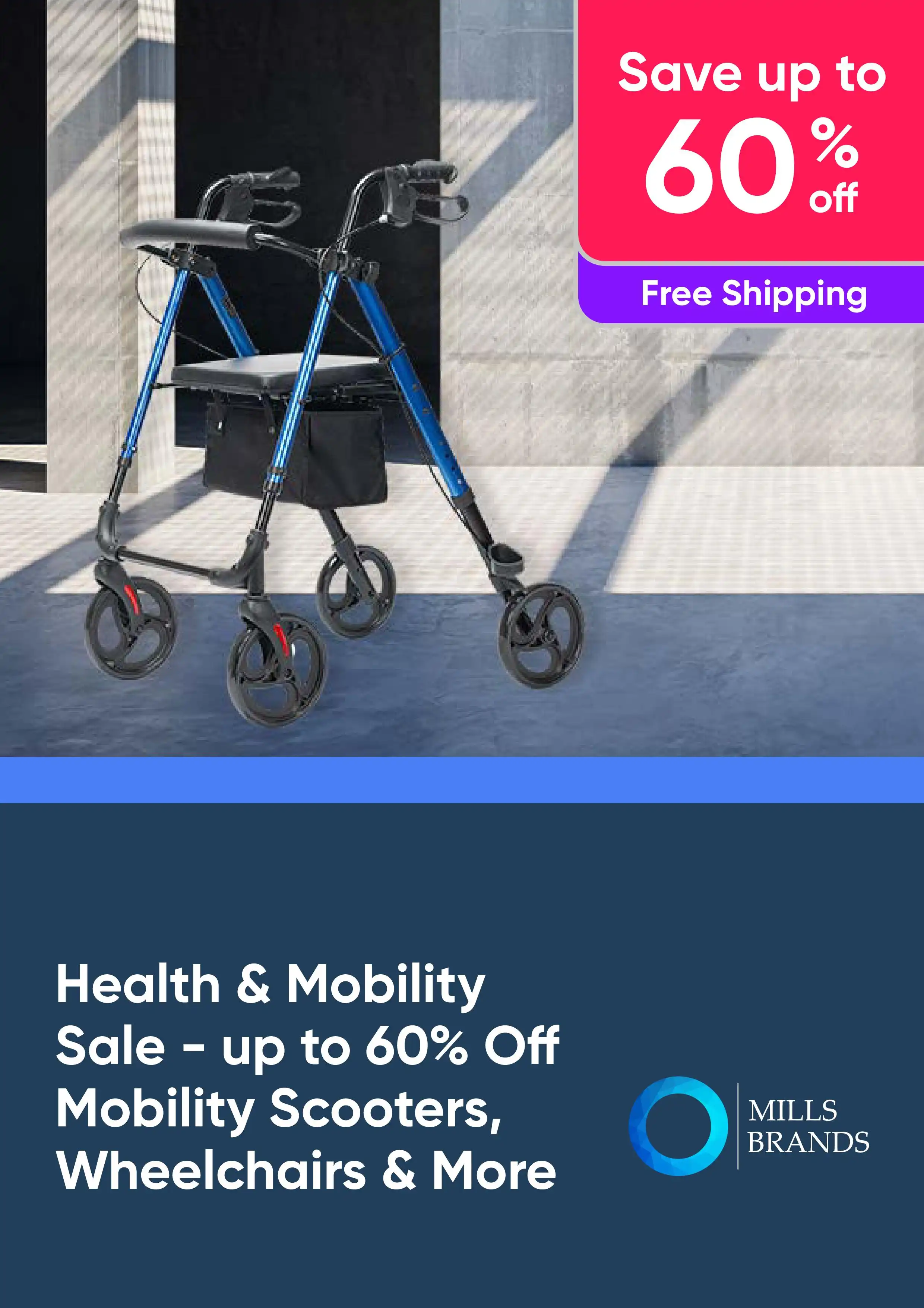 Health & Mobility Sale up to 60% Off Mobility Scooters, Wheelchairs & more