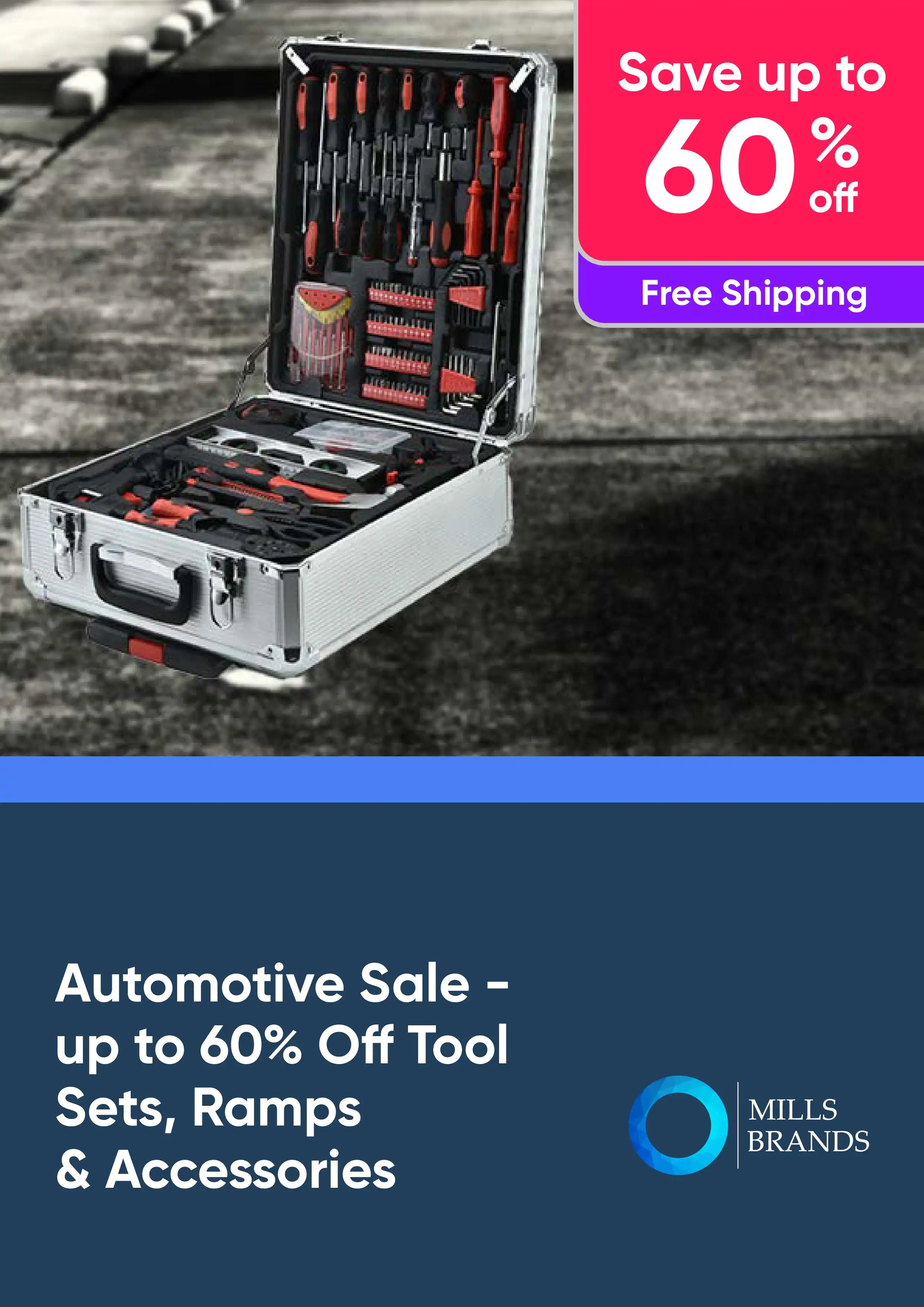 Automotive Sale up to 60% Off Tools sets, Ramps & accessories