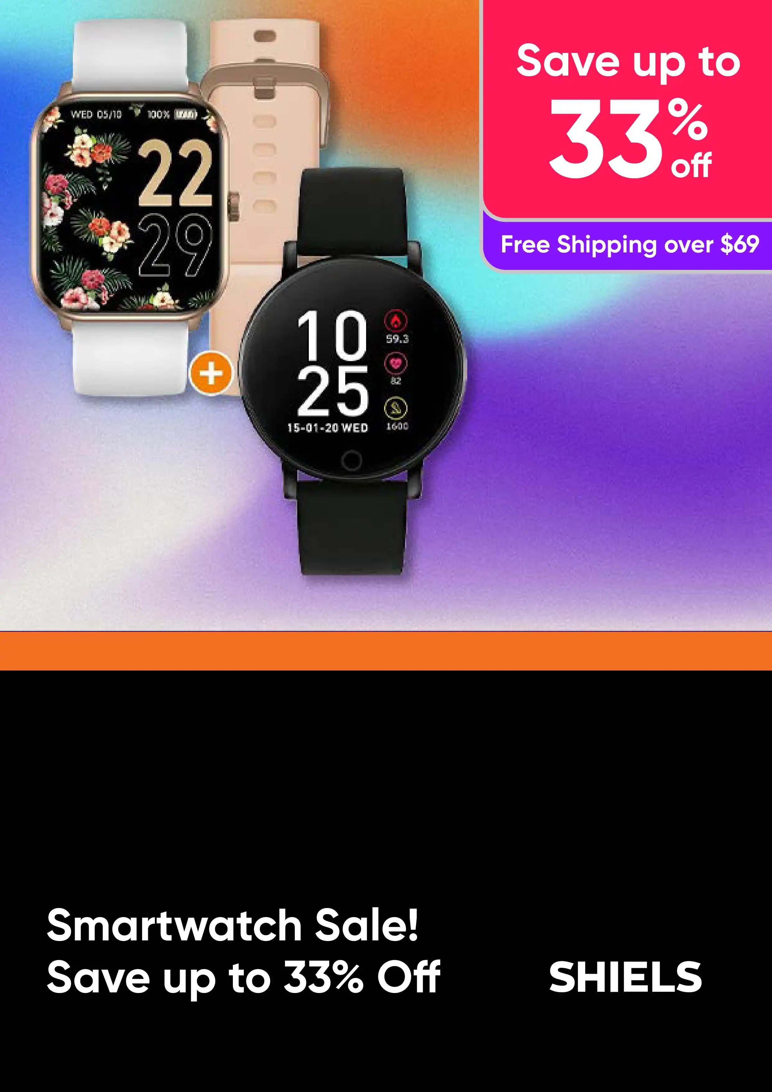 Smartwatch Sale! Save up to 33% Off