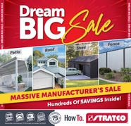 The Stratco: Dream Big Sale - NSW